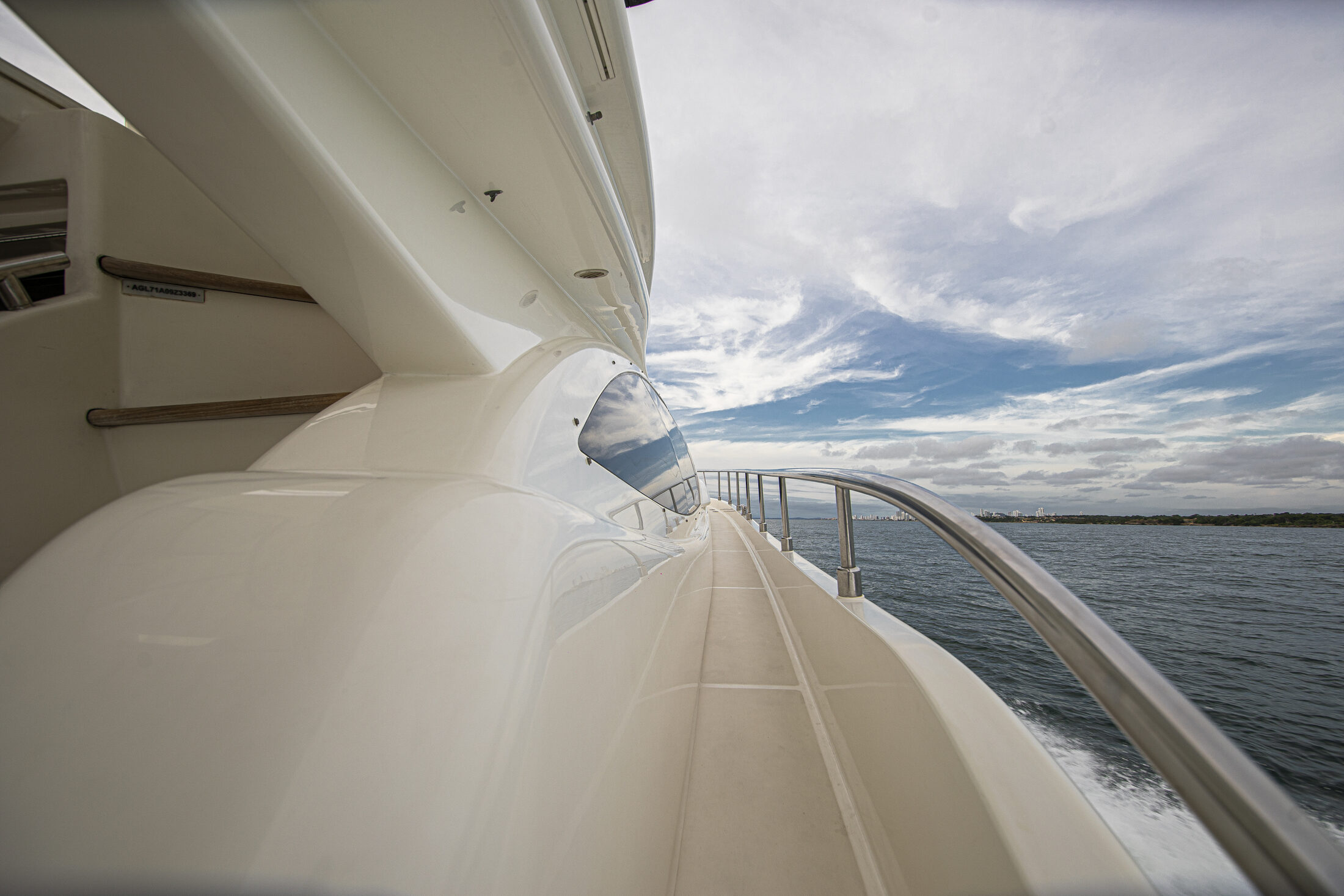 A yacht charter off the coast of Cartagena, part of Privato's group travel concierge